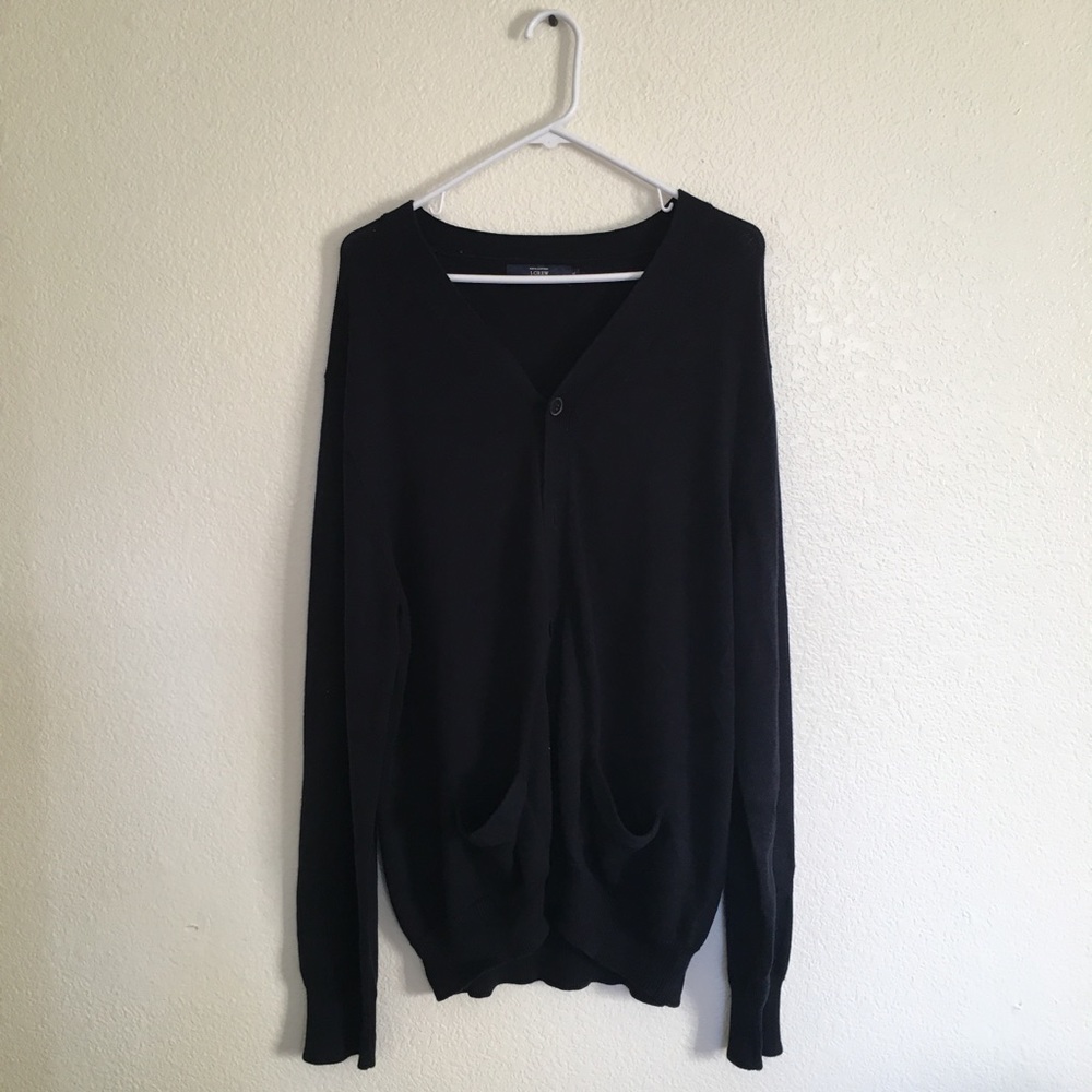 J crew men’s navy sweater